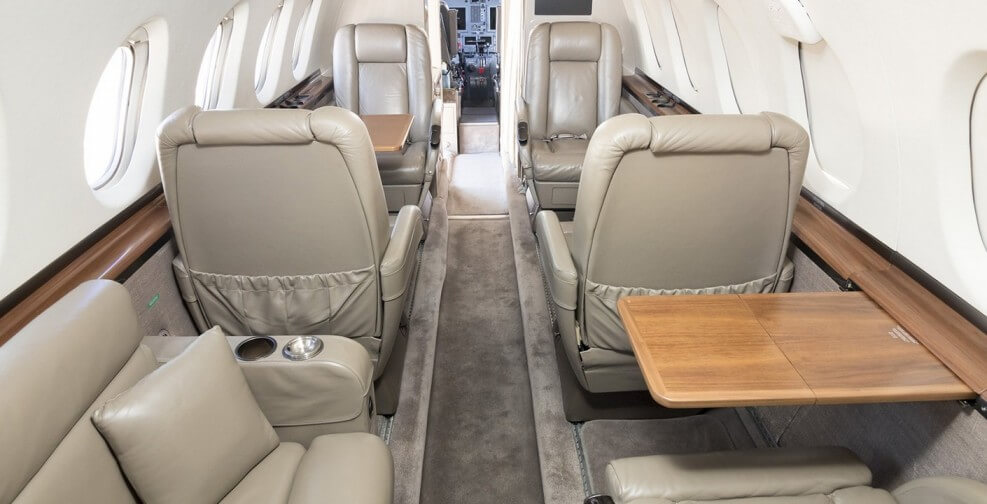 cabina Beechcraft Hawker 750